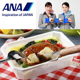 [ANA]国際線機内食 ハンバーグドの画像