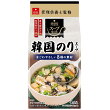 韓国のりスープ
