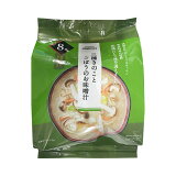 三種きのことごぼうのお味噌汁の画像