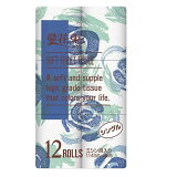 花束再生紙トイレット12ロールシングル