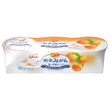 朝食みかんヨーグルト