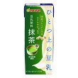 ひとつ上の豆乳 豆乳飲料 抹茶