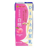 ひとつ上の豆乳 豆乳飲料 白桃